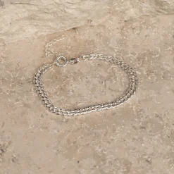 MYNTE LARGE SILVER BRACELET