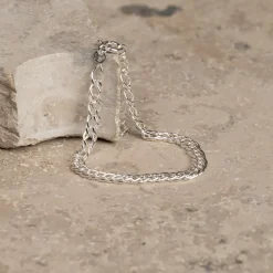 MYNTE LARGE SILVER BRACELET