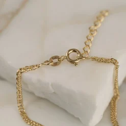 MYNTE SOLID GOLD BRACELET - Sisi Copenhagen