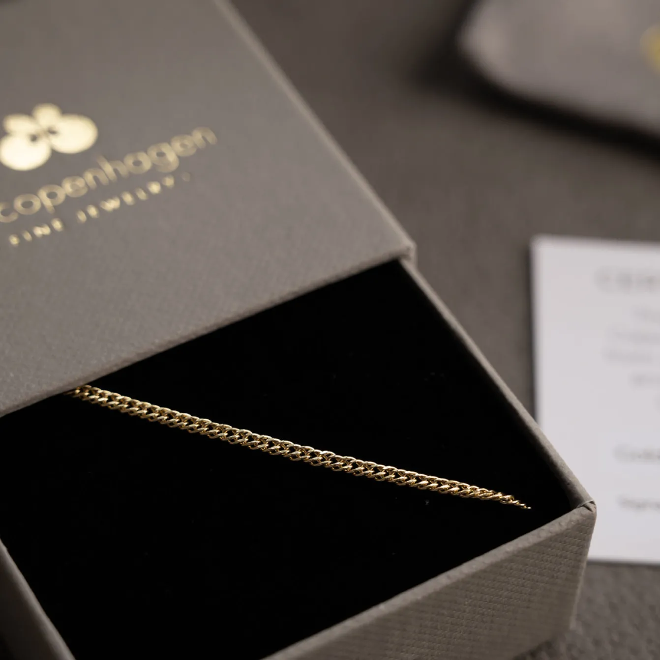 MYNTE SOLID GOLD BRACELET - Sisi Copenhagen