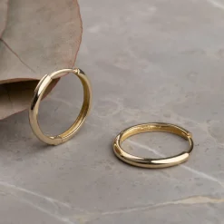 Nancy Massiv Guld Creol Ørering - Sisi Copenhagen