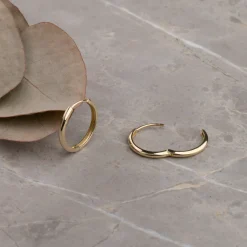 Nancy Massiv Guld Creol Ørering - Sisi Copenhagen