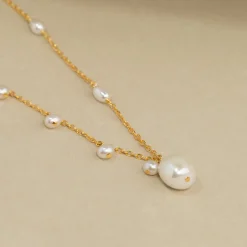 NANNA PEARL GOLDEN NECKLACE