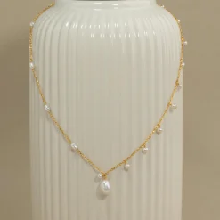 NANNA PEARL GOLDEN NECKLACE