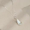 NELLIE PEARL SILVER PENDANT
