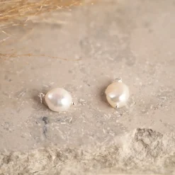 NOELLA PEARL SILVER EARRING CHARM - Sisi Copenhagen