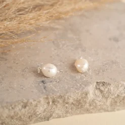 NOELLA PEARL SILVER EARRING CHARM - Sisi Copenhagen