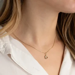 OLEA SOLID GOLD PENDANT