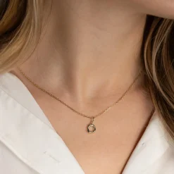 OLEA SOLID GOLD PENDANT
