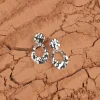 OLINE SILVER EARRING