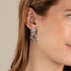 OLINE SILVER EARRING