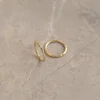 OLIVIA SOLID GOLD CREOL EARRING