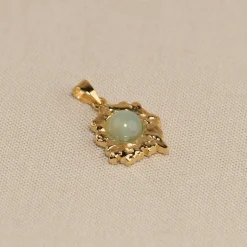 OPHELIA AQUA GOLDEN PENDANT - Sisi Copenhagen