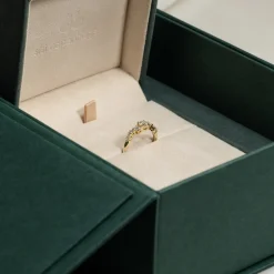 ORGANIC CLUSTER DIAMOND RING - 0.7ct - YG
