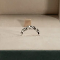 ORGANIC CLUSTER DIAMOND RING - 0.7ct - WG