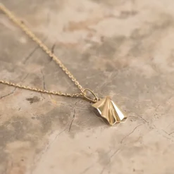 ORIANA SOLID GOLD PENDANT