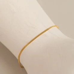 Panserarmbånd forgyldt sterlingsølv | Besøg Sisi Copenhagen