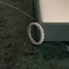 PRINCESS-CUT FULL-ALLIANCE DIAMOND RING - 2.0ct - WG
