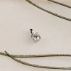 PRONG SOLITAIRE DIAMOND PENDANT - 0.75ct - WG