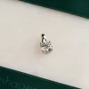PRONG SOLITAIRE DIAMOND PENDANT - 1.0ct - WG