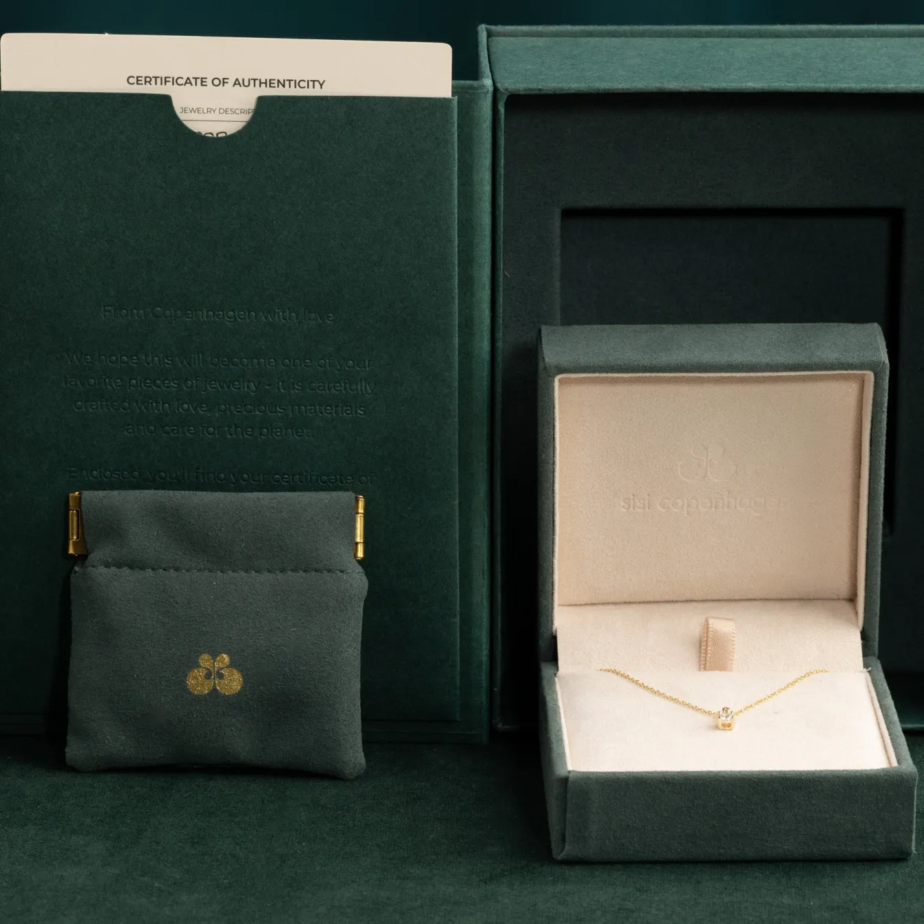 PRONG SOLITAIRE DIAMOND PENDANT - 0.25ct - YG
