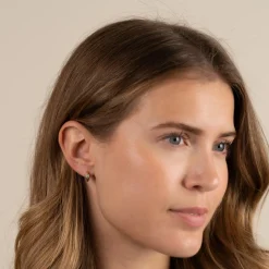 REBEKKA GREEN GOLDEN CREOL EARRING - Sisi Copenhagen
