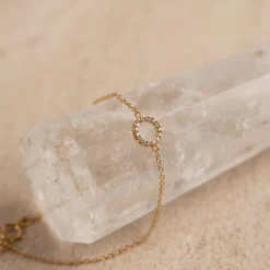 ROBERTA CRYSTAL GOLDEN BRACELET - Sisi Copenhagen