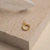 ROBERTA CRYSTAL GOLDEN PENDANT - Sisi Copenhagen