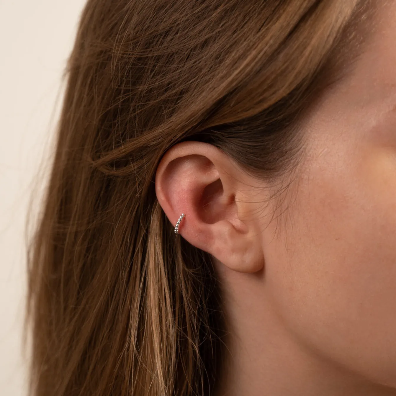 RONJA SILVER EAR CUFF - Sisi Copenhagen