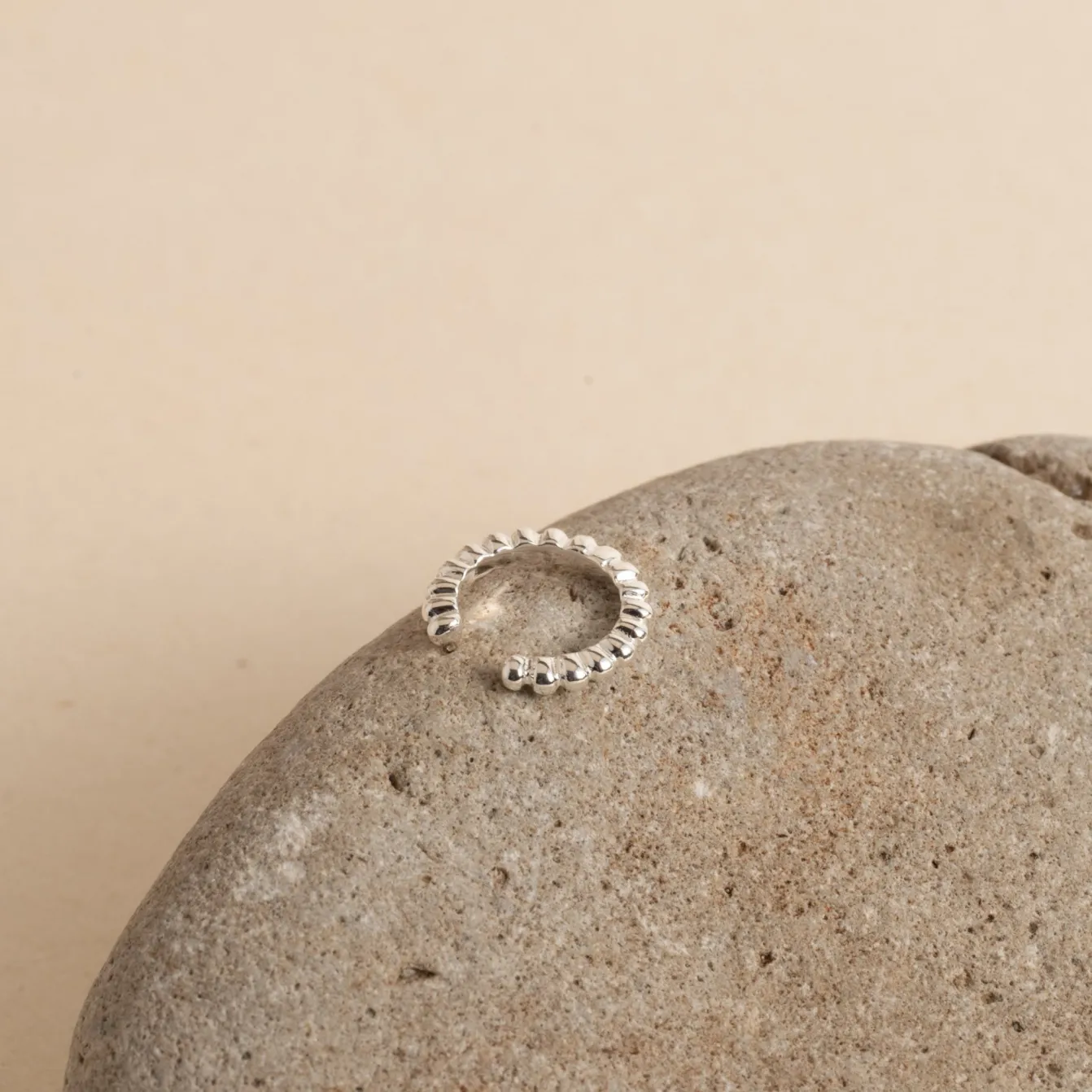 RONJA SILVER EAR CUFF - Sisi Copenhagen