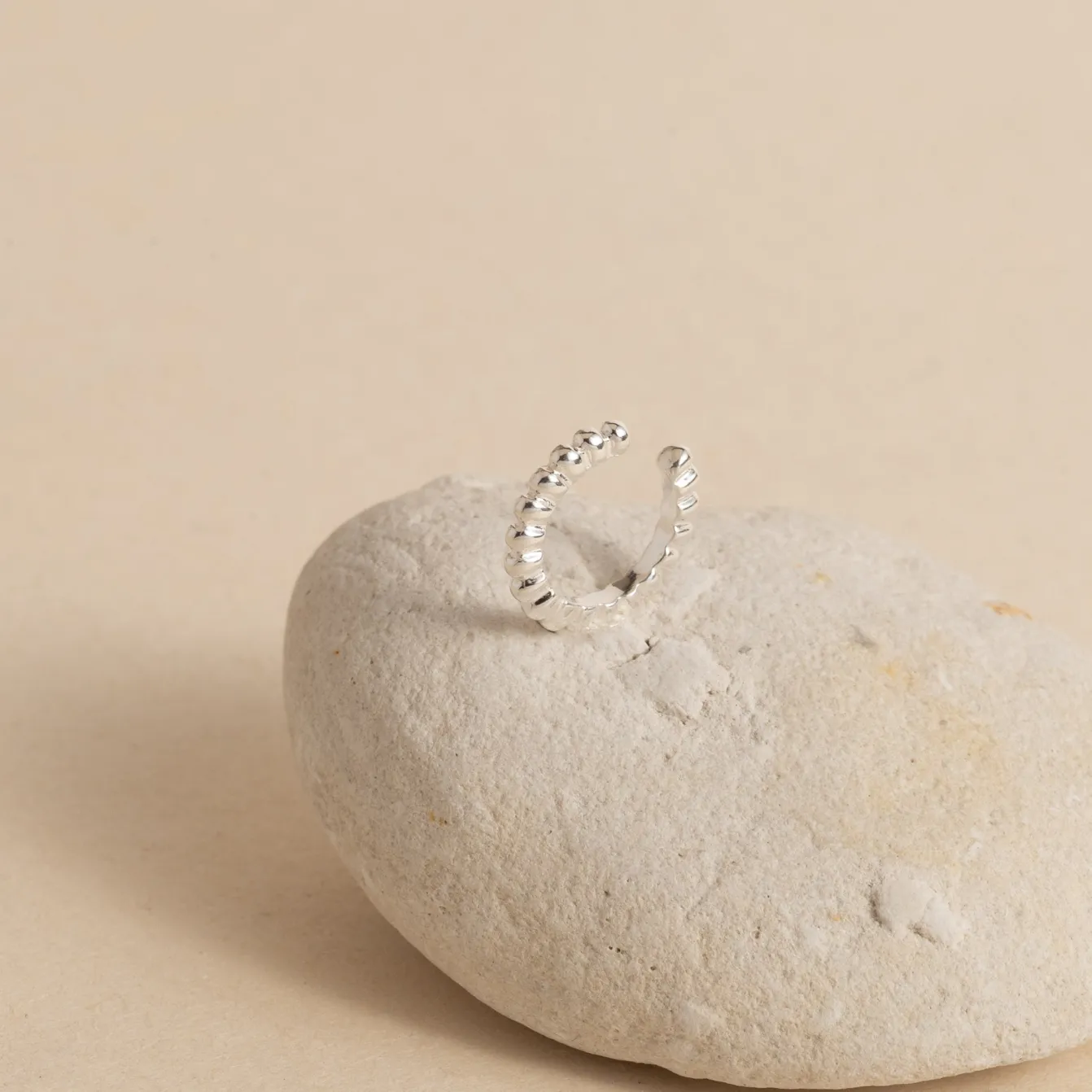RONJA SILVER EAR CUFF - Sisi Copenhagen