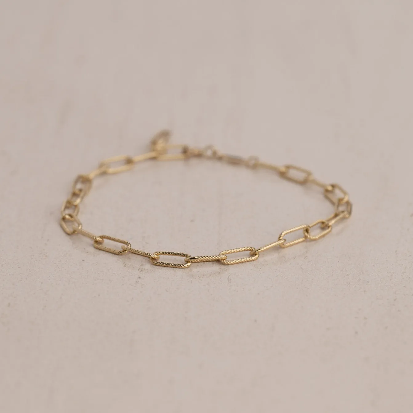 ROXANNE SOLID GOLD BRACELET - B&T Kustom Designs