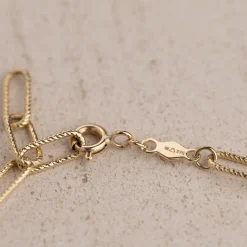 ROXANNE SOLID GOLD BRACELET - B&T Kustom Designs