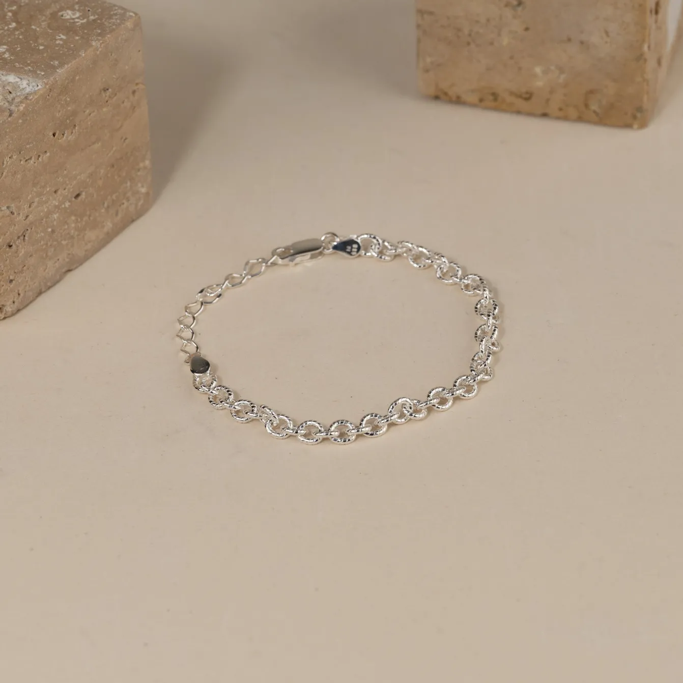 SAGA SILVER BRACELET - B&T Kustom Designs