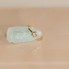 SELENE BLUE TOPAZ GOLDEN RING