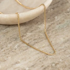 SIA MINI PANZER SOLID GOLD CHAIN - Sisi Copenhagen
