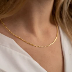 SIA MINI PANZER SOLID GOLD CHAIN - Sisi Copenhagen