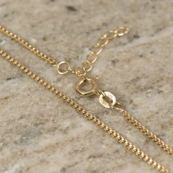 SIA MINI PANZER SOLID GOLD BRACELET - Sisi Copenhagen