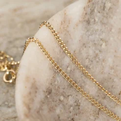SIA MINI PANZER SOLID GOLD CHAIN - Sisi Copenhagen