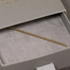 SIA MINI PANZER SOLID GOLD BRACELET - Sisi Copenhagen
