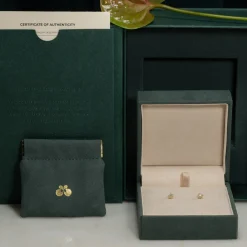 SIMPLE DIAMOND STUD EARRING - 0.75ct - YG