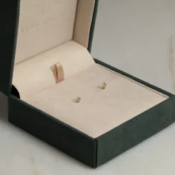SIMPLE DIAMOND STUD EARRING - 0.2ct - YG