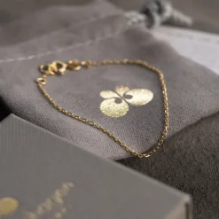 SIMPLE LINK SOLID GOLD BRACELET - Sisi Copenhagen