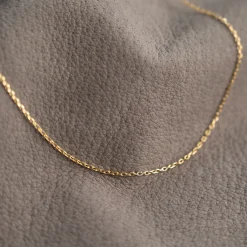 SIMPLE LINK SOLID GOLD CHAIN - Sisi Copenhagen