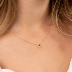 SIMPLE LINK SOLID GOLD CHAIN - 14K YG