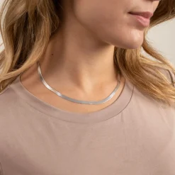 Slangehalskæde | Aya silver chain | Smykkebutik på Østerbro