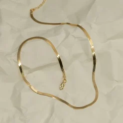 Slangehalskæde | Aya silver chain | Smykkebutik på Østerbro