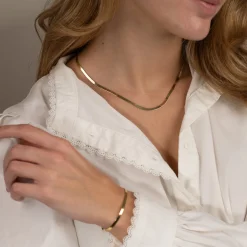 Slangehalskæde | Aya silver chain | Smykkebutik på Østerbro