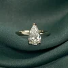 SOLITAIRE PEAR DIAMOND RING - 2.0ct - YG