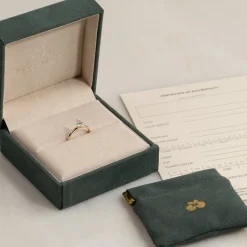 SOLITAIRE PEAR DIAMOND RING - 0.75ct - YG